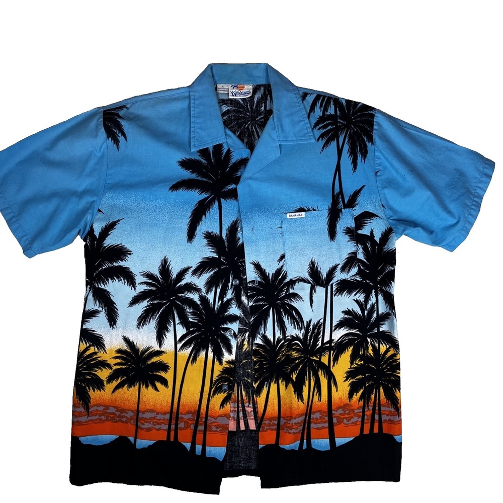 Hawaiian shirts for men L 100% cotton